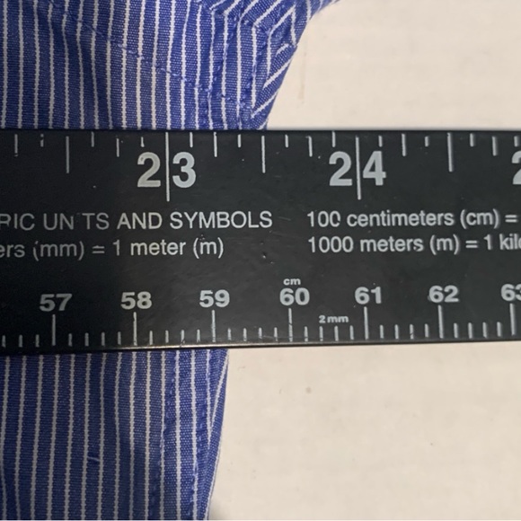 Tommy Hilfiger Lifetime Collar 100’s Two Ply Button Up Shirt - Picture 4 of 10